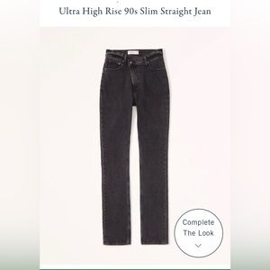 Ultra High Rise 90s Slim Straight Jean